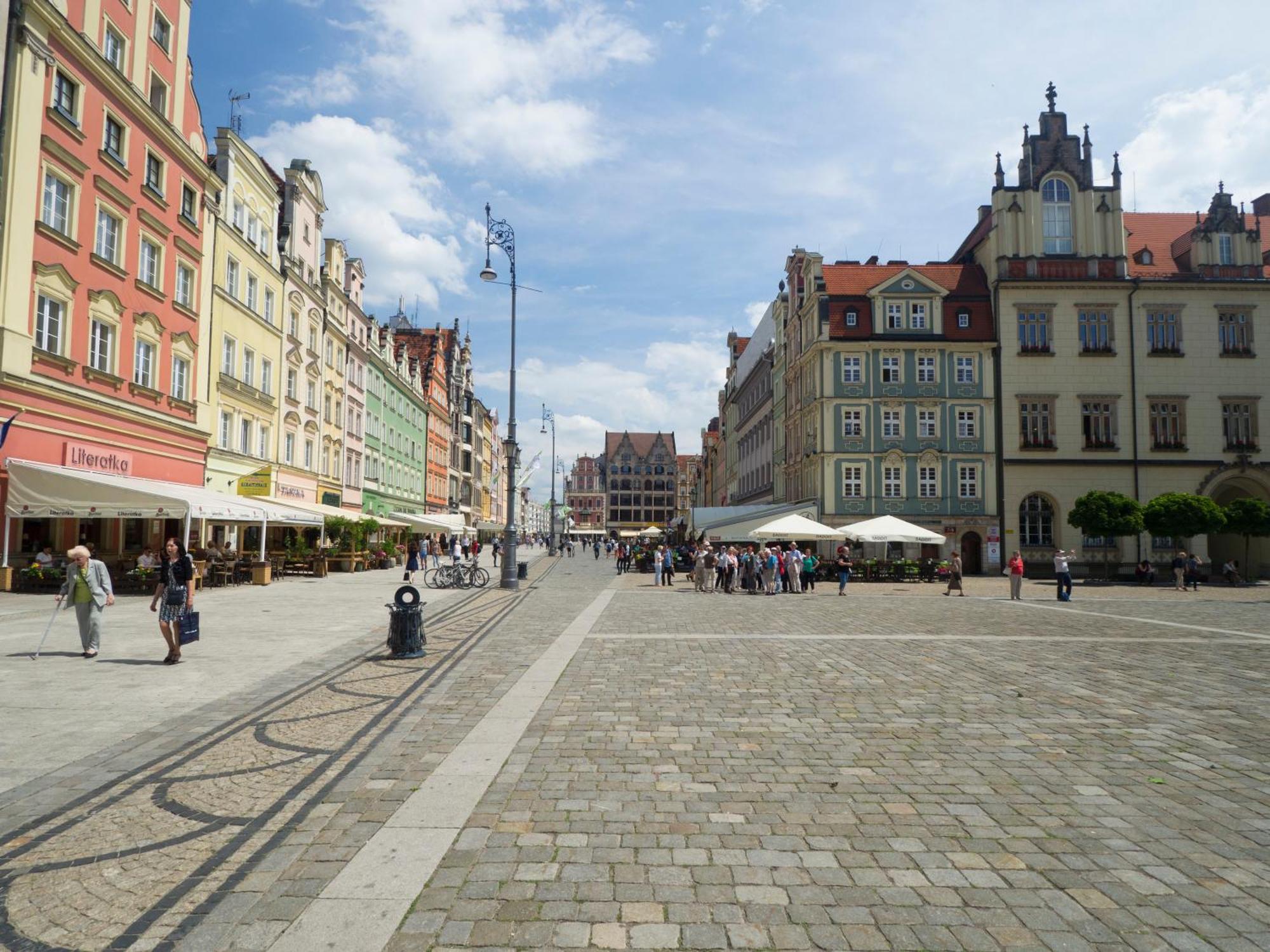 As Home Apartamenty Rynek 50 R503 Amazing View Breslavia Esterno foto